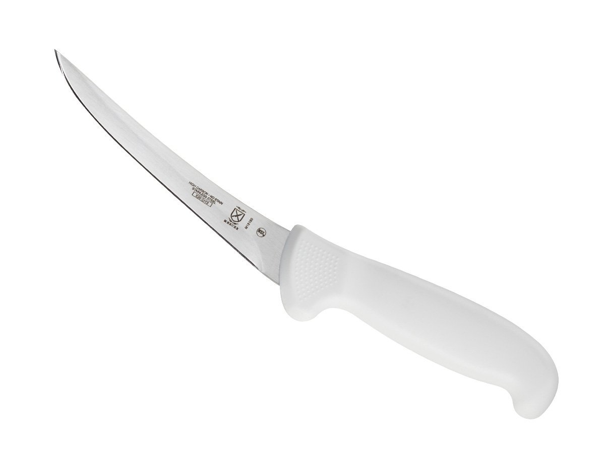 Mercer Culinary Ultimate White 6-inch curved boning knife
