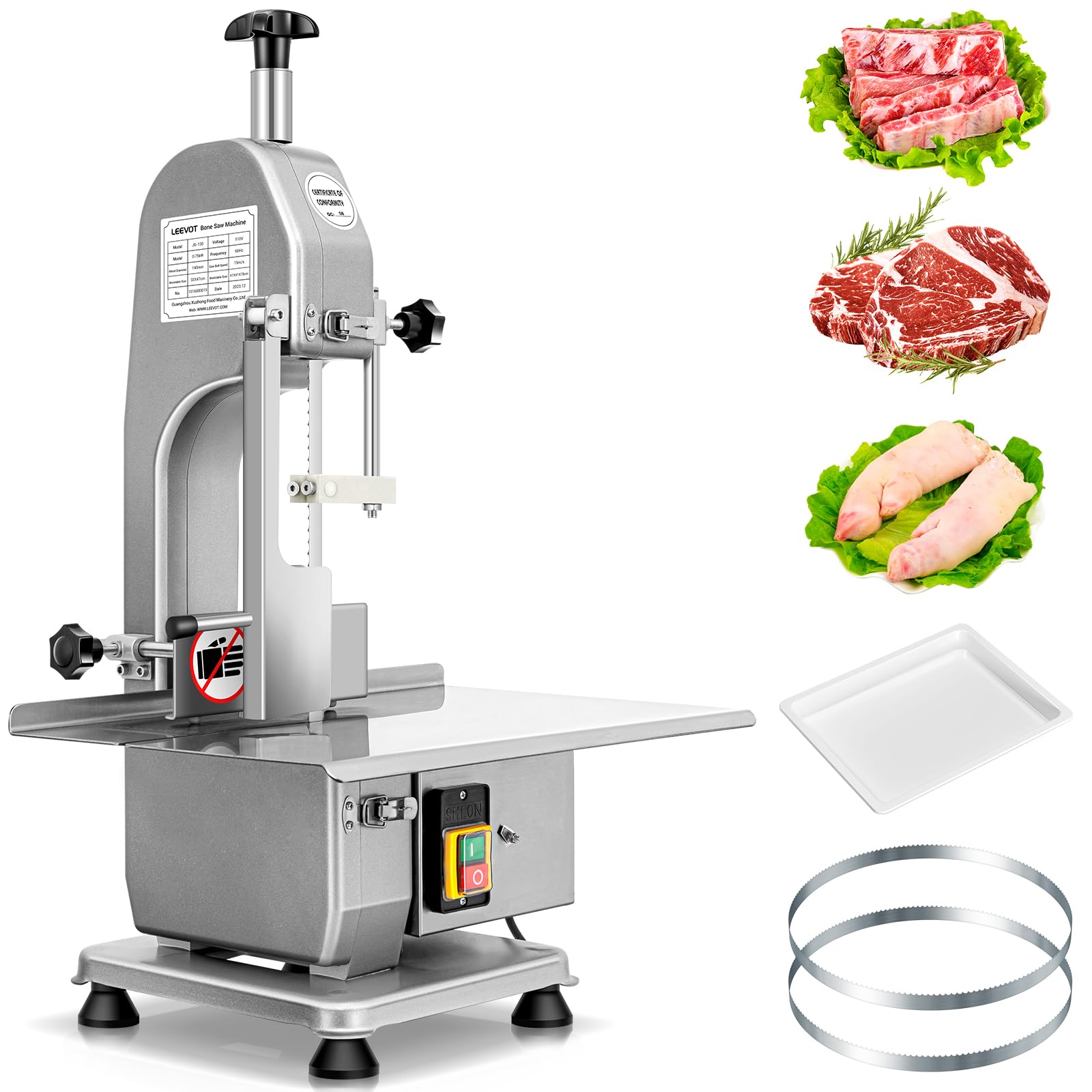 EKway Commercial Electric Meat Saw 750W