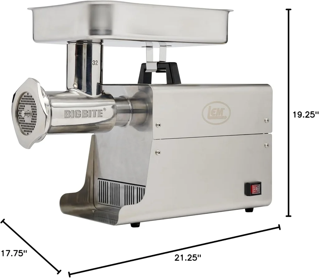 LEM BigBite #32 Meat Grinder Reviews and Overview