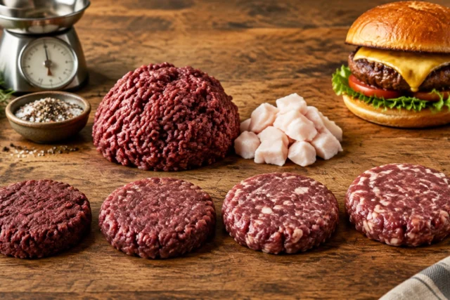 Venison Burger Fat Ratio Guide: 80/20 Mix by Weight