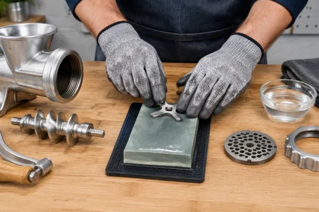 How to Sharpen Meat Grinder Blades in 6 Steps